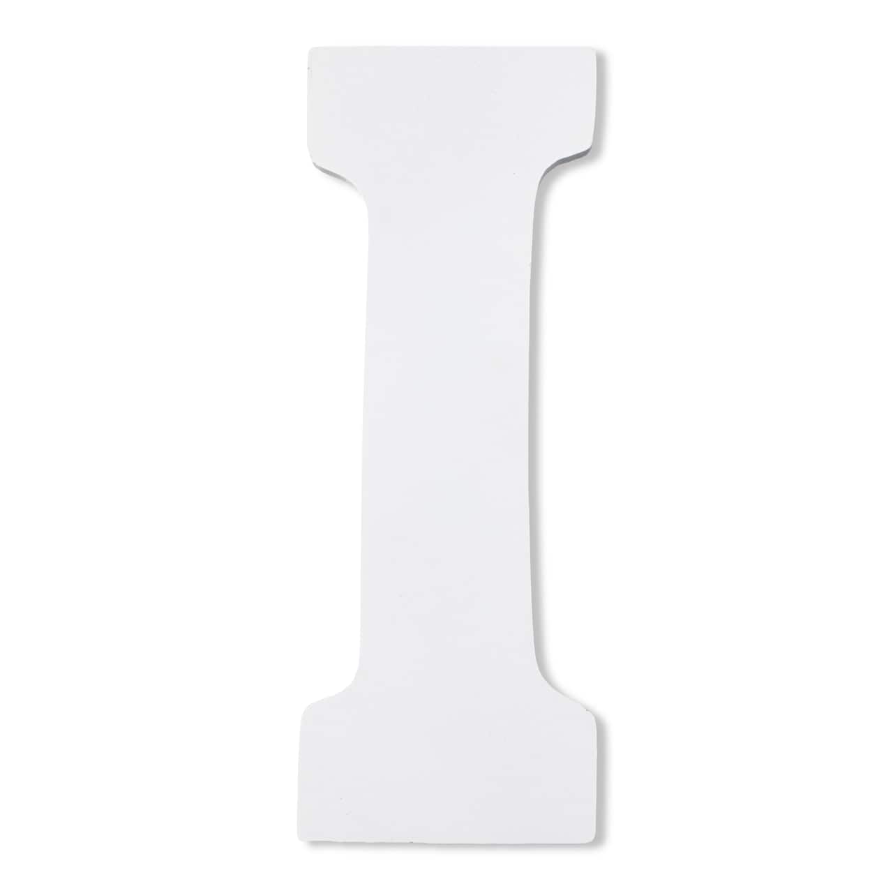 9" White MDF Whimsy Letter by Make Market®
